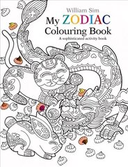 My Zodiac Colouring Book: A Sophisticated Activity Book hinta ja tiedot | Värityskirjat | hobbyhall.fi