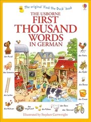 First Thousand Words in German hinta ja tiedot | Nuortenkirjat | hobbyhall.fi