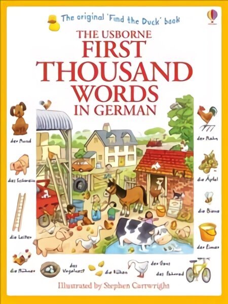 First Thousand Words in German hinta ja tiedot | Nuortenkirjat | hobbyhall.fi