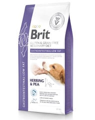 Brit Veterinary Diet Gastrointestinal Low Fat Herring&Pea, 12 kg hinta ja tiedot | Koiran kuivaruoka | hobbyhall.fi