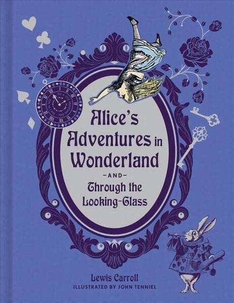 Alice's Adventures in Wonderland and Through the Looking Glass Bonded Leather