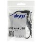 AKYGA HUB USB2.0 AK-AD-13 hinta ja tiedot | Adapterit | hobbyhall.fi