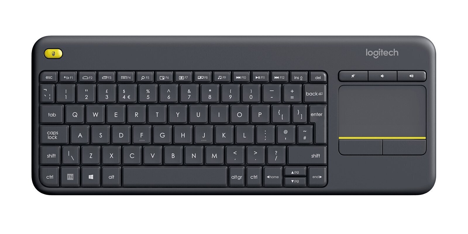 Logitech K400 (Hollanti) Plus hinta ja tiedot | TV-lisätarvikkeet | hobbyhall.fi