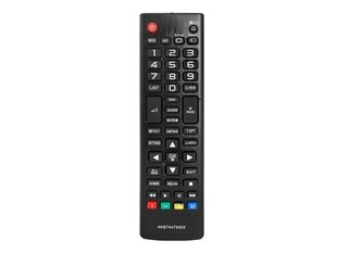 HQ LXP0403 LG TV Yleiskaukosäädin AKB74475403 / musta hinta ja tiedot | TV-lisätarvikkeet | hobbyhall.fi
