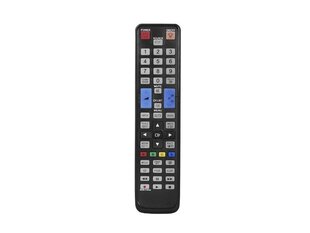 HQ LXP1054 TV remote control SAMSUNG Smart 3D BN59-01054A Musta hinta ja tiedot | TV-lisätarvikkeet | hobbyhall.fi