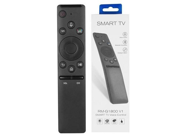 Lamex LXHG1800 TV remote control SAMSUNG LCD/LED RM-G1800 SMART / Bluetooth Black hinta ja tiedot | TV-lisätarvikkeet | hobbyhall.fi