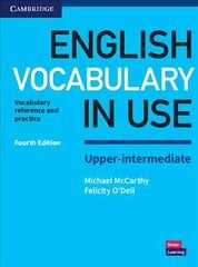 English Vocabulary in Use Upper-Intermediate Book with Answers hinta ja tiedot | Vieraiden kielten oppimateriaalit | hobbyhall.fi