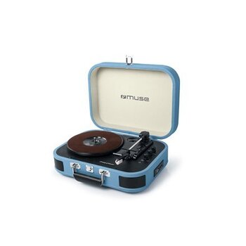 Vinyylilevysoitin Muse Turntable MT-201BTB hinta ja tiedot | Vinyylilevysoittimet ja gramofonit | hobbyhall.fi