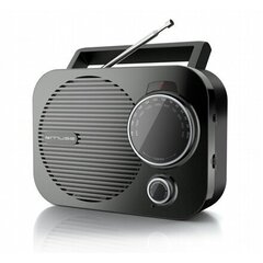Muse M 050 R Portable radio FM, AM Black hinta ja tiedot | Stereojärjestelmät | hobbyhall.fi