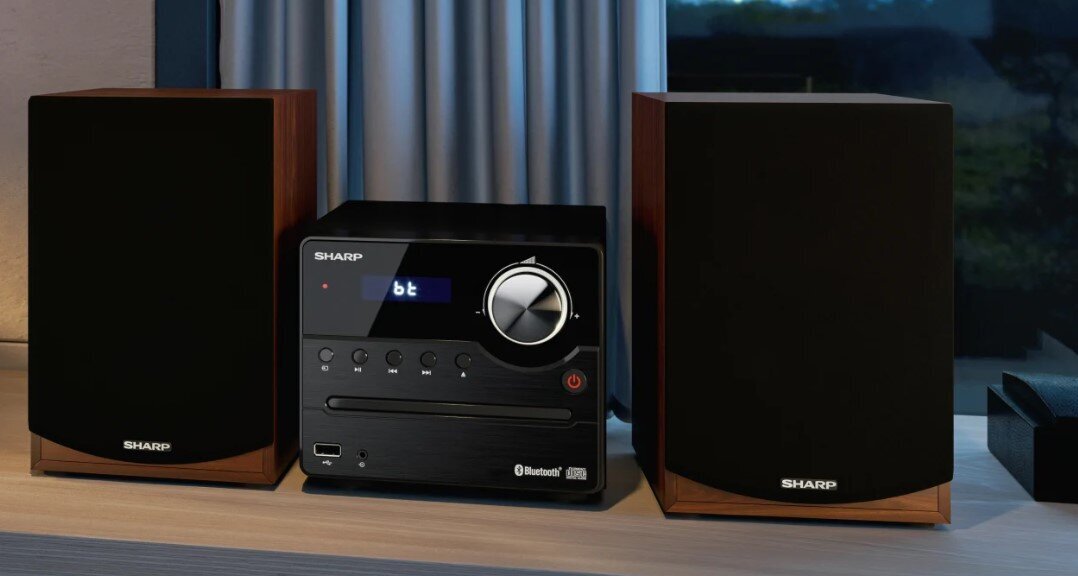 Sharp XL-B512(BR) Hi-Fi Micro System, CD hinta ja tiedot | Stereojärjestelmät | hobbyhall.fi