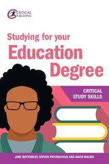 Studying for your Education Degree hinta ja tiedot | Yhteiskunnalliset kirjat | hobbyhall.fi