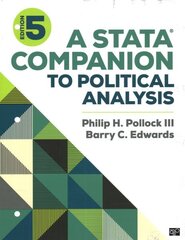 Stata® Companion to Political Analysis 5th Revised edition hinta ja tiedot | Yhteiskunnalliset kirjat | hobbyhall.fi