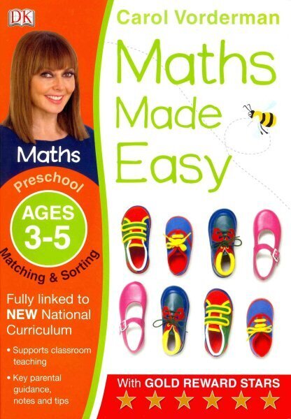 Maths Made Easy: Matching & Sorting, Ages 3-5 (Preschool): Supports the National Curriculum, Maths Exercise Book hinta ja tiedot | Nuortenkirjat | hobbyhall.fi