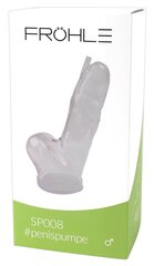 Frohle Realistic Penis Sylinder L, läpinäkyvä hinta ja tiedot | Penis- ja klitorispumput | hobbyhall.fi