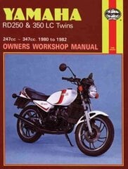 Yamaha RD250 & 350LC Twins (80 - 82) Haynes Repair Manual hinta ja tiedot | Matkakirjat ja matkaoppaat | hobbyhall.fi