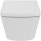 Ripustettu sekoituskuutio-wc, jossa on pehmeä suljettu kansi T520701 hinta ja tiedot | WC-istuimet | hobbyhall.fi