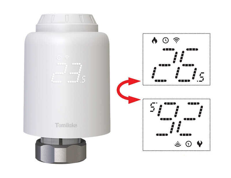 Zigbee termostaattipää TUYA hinta ja tiedot | Älylaitteiden lisätarvikkeet | hobbyhall.fi