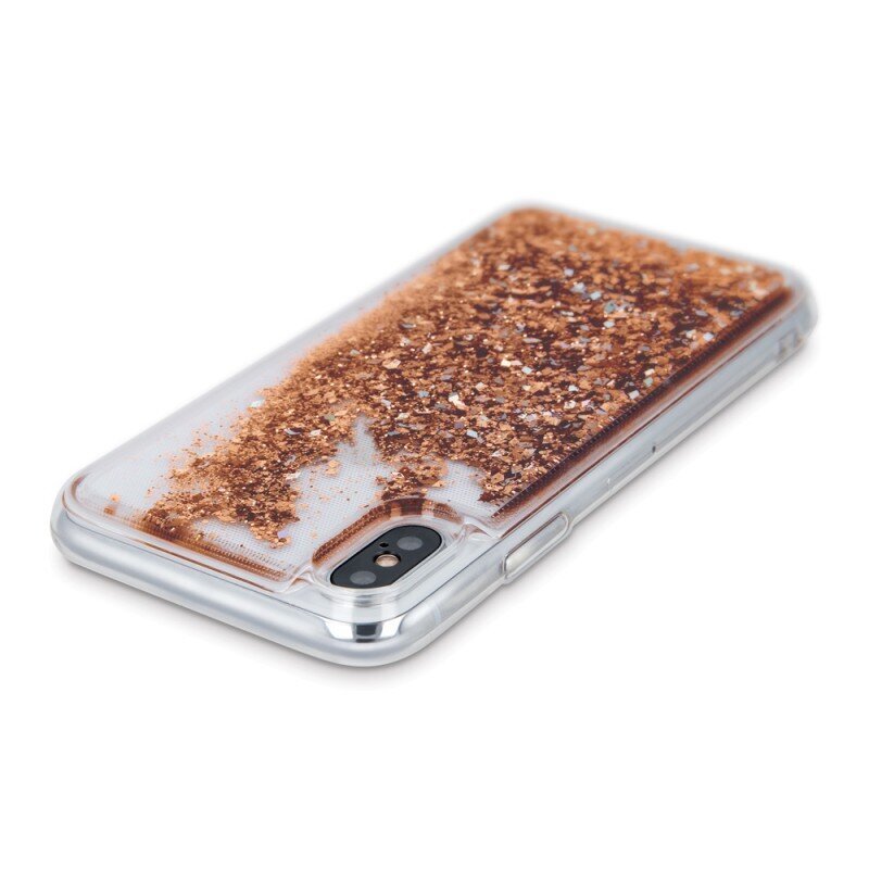 Liquid Sparkle TPU tapauksessa Samsung Galaxy S23 kultainen hinta ja tiedot | Puhelimen kuoret ja kotelot | hobbyhall.fi