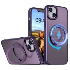 Mag Ring pyörivä kotelo iPhone 12 / 12 Pro 6,1 violetti hinta ja tiedot | Puhelimen kuoret ja kotelot | hobbyhall.fi