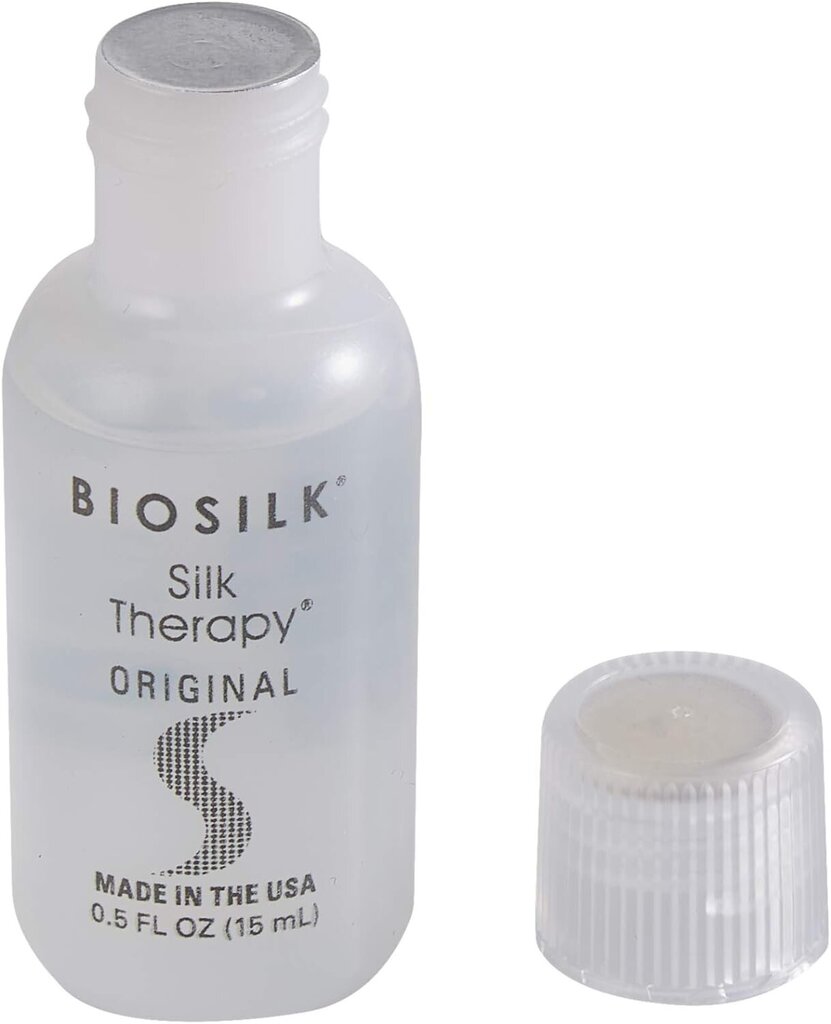 Hiusseerumi Biosilk Silk Therapy, 15 ml x 5 kpl. hinta ja tiedot | Naamiot, öljyt ja seerumit | hobbyhall.fi