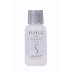 Palauttava hiussilkki Biosilk Lite, 15 ml x 5 kpl. hinta ja tiedot | Hiusnaamiot, öljyt ja seerumit | hobbyhall.fi