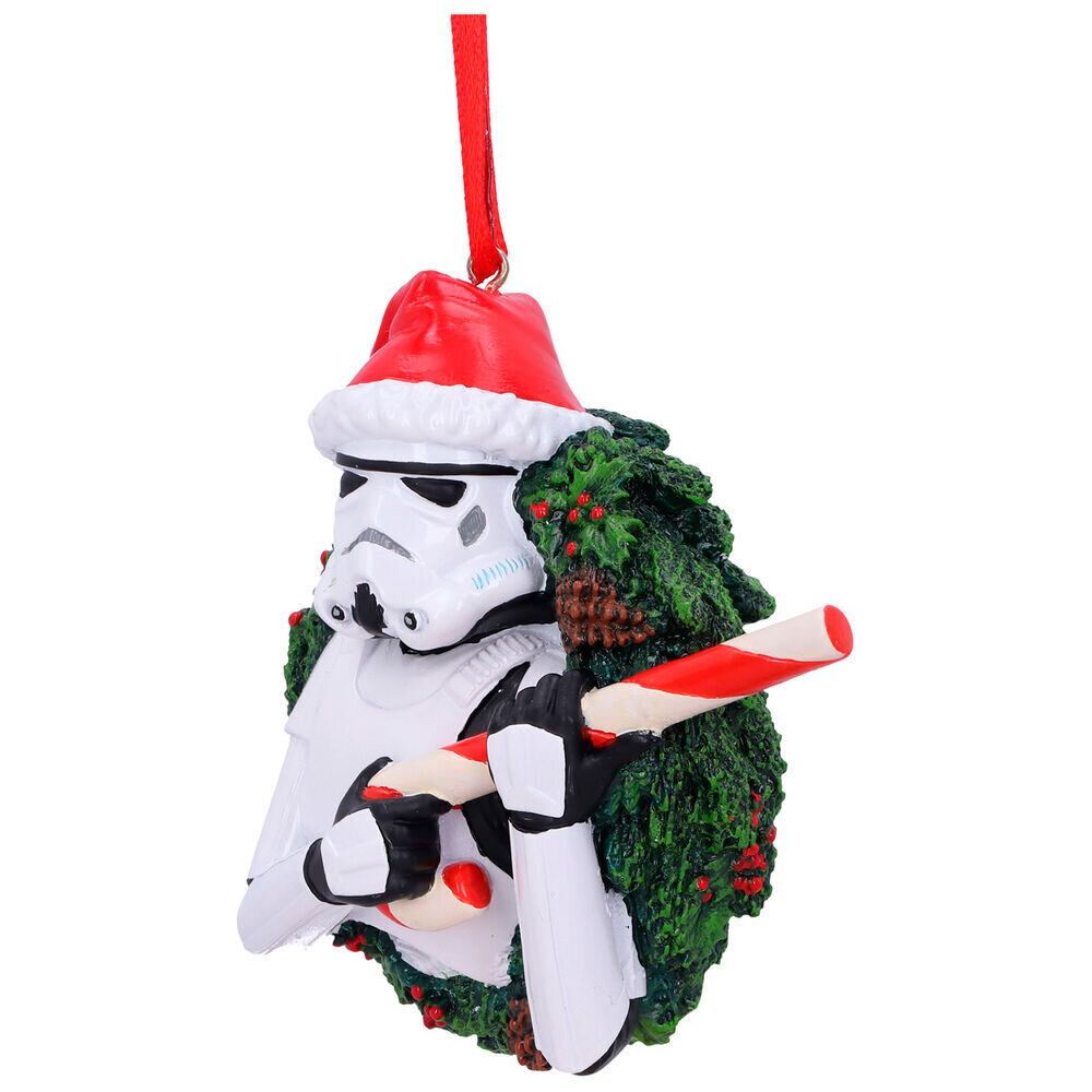 Star Wars Stormtrooper Wreath Hanging Christmas Ornament hinta ja tiedot | Pelien oheistuotteet | hobbyhall.fi