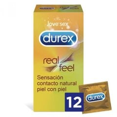 Durex kondomit "Real Feel" hinta ja tiedot | Kondomit | hobbyhall.fi