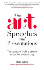 Art of Speeches and Presentations: The Secrets of Making People Remember What You Say hinta ja tiedot | Vieraiden kielten oppimateriaalit | hobbyhall.fi