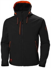 Softshell-takki hupulla Chelsea Evolution, musta M, Helly Hansen WorkWear. hinta ja tiedot | Työvaatteet | hobbyhall.fi