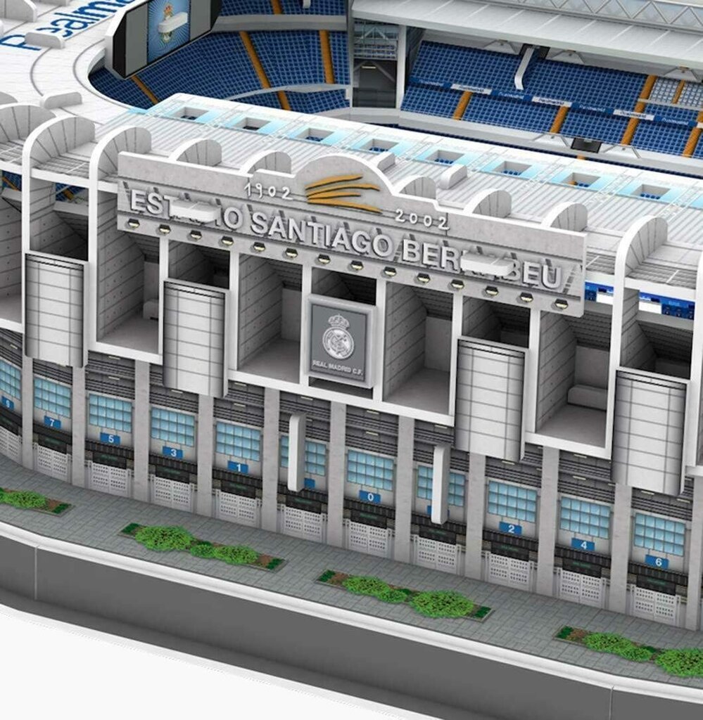 3D-palapeli jalkapallostadion Santiago Bernabeu hinta ja tiedot | Palapelit | hobbyhall.fi