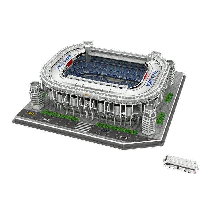 3D-palapeli jalkapallostadion Santiago Bernabeu hinta ja tiedot | Palapelit | hobbyhall.fi