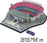 Palapeli 3D jalkapallostadion BARCELONA CAMP NOU hinta ja tiedot | Palapelit | hobbyhall.fi