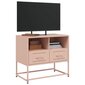 TV-taso pinkki 68x39x60,5 cm teräs hinta ja tiedot | TV-tasot | hobbyhall.fi