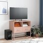 TV-taso pinkki 68x39x60,5 cm teräs hinta ja tiedot | TV-tasot | hobbyhall.fi