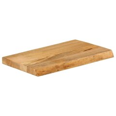 vidaXL Pöytälevy Natural Edge 50x20x3,8 cm mangopuuta hinta ja tiedot | Työtasot | hobbyhall.fi