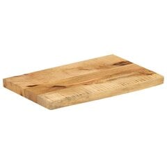 vidaXL Pöytälevy 50x20x2,5cm Natural Edge Raaka mangopuu hinta ja tiedot | Työtasot | hobbyhall.fi