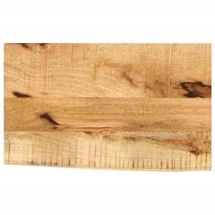 vidaXL Pöytälevy 50x20x2,5cm Natural Edge Raaka mangopuu hinta ja tiedot | Työtasot | hobbyhall.fi