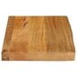 vidaXL Pöytälevy Natural Edge 40x20x3,8 cm mangopuuta hinta ja tiedot | Työtasot | hobbyhall.fi