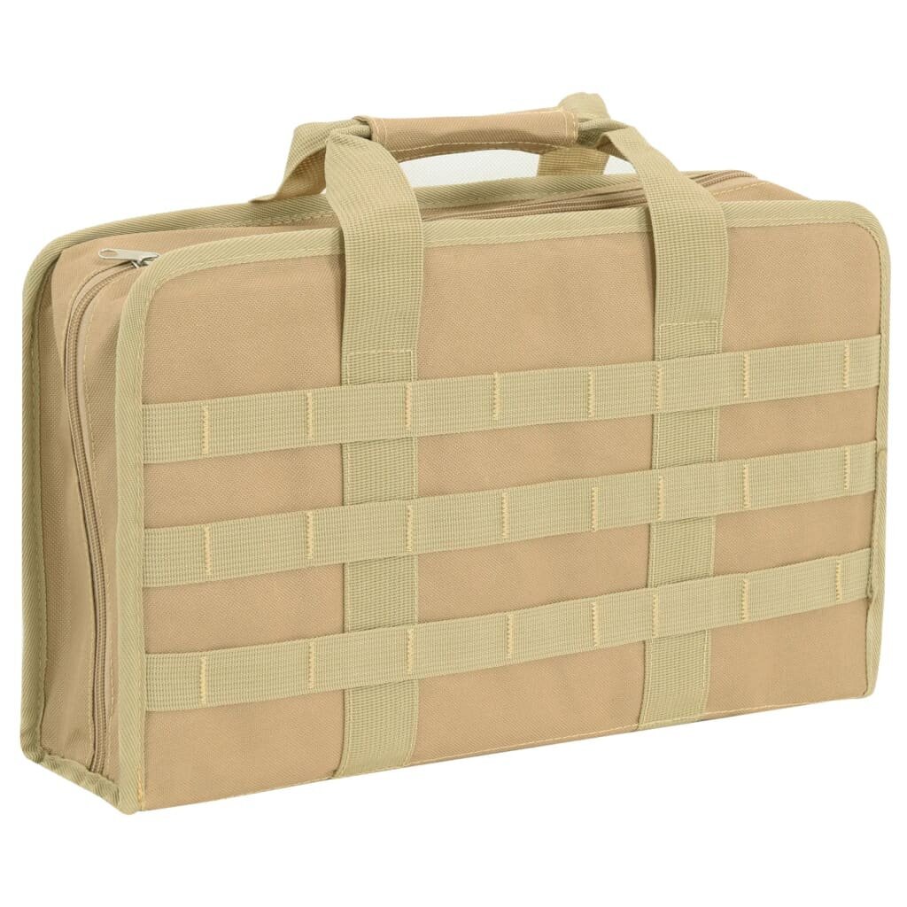 Pistoolilaukku khaki 40x24x10 cm Oxford kangas hinta ja tiedot | Kassakaapit | hobbyhall.fi