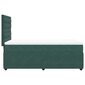 vidaXL Continental Bed patja Green Velvet 80x200 cm hinta ja tiedot | Sängyt | hobbyhall.fi