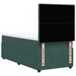 vidaXL Continental Bed patja Green Velvet 80x200 cm hinta ja tiedot | Sängyt | hobbyhall.fi