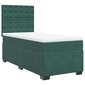 vidaXL Continental Bed patja Green Velvet 80x200 cm hinta ja tiedot | Sängyt | hobbyhall.fi