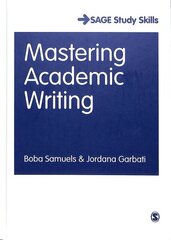 Mastering Academic Writing hinta ja tiedot | Vieraiden kielten oppimateriaalit | hobbyhall.fi