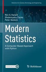 Modern Statistics: A Computer-Based Approach with Python 1st ed. 2022 hinta ja tiedot | Talouskirjat | hobbyhall.fi