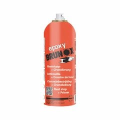 BRUNOX Epoxy ruosteen sideaine ja pohjamaali yhdessä 400 ml (aerosoli) hinta ja tiedot | Autokemikaalit | hobbyhall.fi