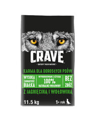 Crave, naudanlihaa, 11,5 kg hinta ja tiedot | Koiran kuivaruoka | hobbyhall.fi