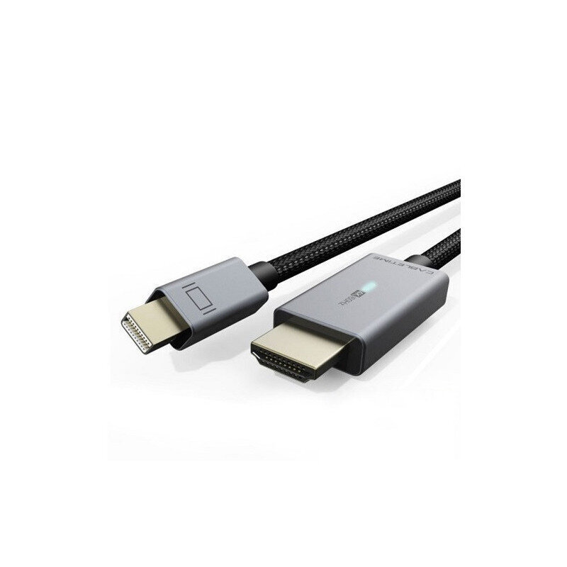 CableTime Premium kabelis Mini DisplayPort - HDMI, 1m hinta ja tiedot | Kaapelit ja adapterit | hobbyhall.fi