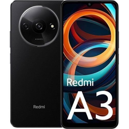 Xiaomi Redmi A3 4/128GB Midnight Black hinta ja tiedot | Matkapuhelimet | hobbyhall.fi