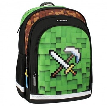 Koulureppu MINECRAFT luokka 1-3 poikien peliin hinta ja tiedot | Koulureput ja -laukut | hobbyhall.fi