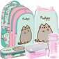 Pusheen St. Majewski moniosastoinen koulureppu. St. Majewski sinisen sävyt, pinkin sävyt, monivärinen 22 v + 4 muuta tuotetta hinta ja tiedot | Koulureput ja -laukut | hobbyhall.fi